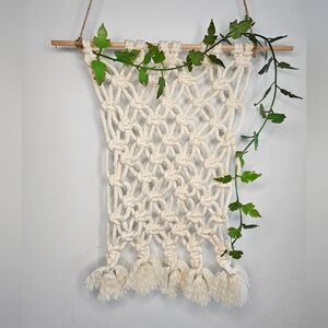 Handcrafted Macrame Key & Sunglasses holder